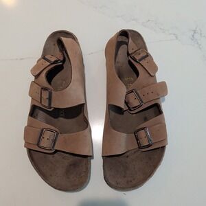 Birkenstock Mens Milano Habana Slingbacks EUR 49